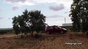 Outdoor Cum Blast in Mouth for Young Amateur Couple in Wild Squirting Action