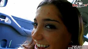 French Amateur Milf Fucks Outdoors In The Forest