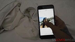 Serena Santos Checks on Step Brother's Well-Being