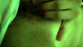 brutal masturbation session while parents are away, her small tits bouncing wildly