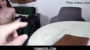 Yummysis sera ryder wants more of her stepbrothers thick cock