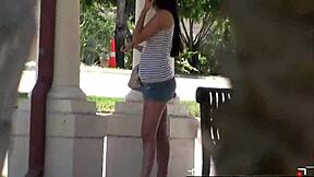 Lost Brunette Needs Help And Cock In Public Outdoor Reality Spy