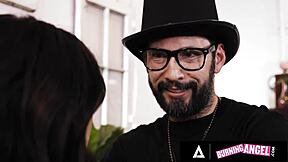 burning angel - naughty petite 18+ jane wilde deepthroats cock before pussy fucked hard