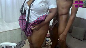 I, uh, got this hot babe in uniform to bang me at the office for cash, check full vid on Red