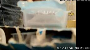 Submissive Brunette Amateur Handles Massive Cock on Webcam – Intense Blowjob Action