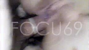 This indian teen in a threesome gets double anal penetration. The old guy watches as she takes it all.