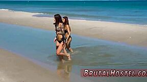 Kinky feet fetish with bound tourists Felicity and Jade – extreme domination!