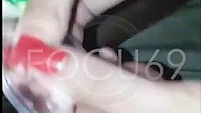 This indian teen in a threesome gets double anal penetration. The old guy watches as she takes it all.