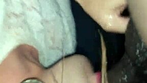 Pretty White Cd Enjoys Sucking That Young 18+ Big Black Cock.