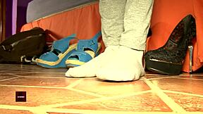 Beautiful teens compete in underwater masturbation contest