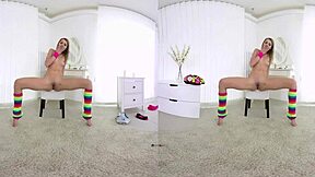 a horny teen 18+ dives into virtual reality on vrpornjack com