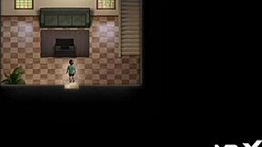 Lonely mature milf masturbates furiously in hentai!