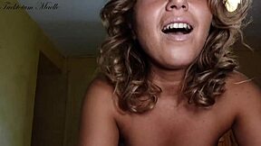 Maelle rides his dick for a real cheating orgasm on Valentine's.