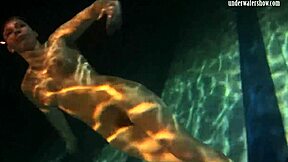 Underwater adventure with bulava lozhkova's curves.