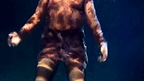 Underwater adventure with bulava lozhkova's curves.