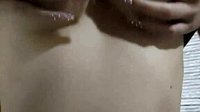 i'm showing my big tits while having some fun, oops