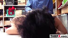 Amateur burglar learns lesson at the garage