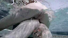 At the teen festival, two girls dance and give blowjobs, feeling the love in this threesome