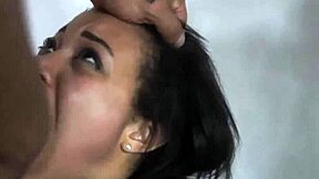 Huge tits teen Adrian Maya rides dildo with creamy HD finish