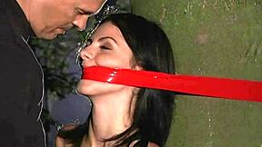 Sub slave gagged and fucked hard! 😈