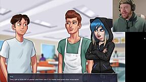 started drama with my chemistry teacher in uncensored summertime saga