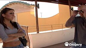 Vivian Jixxer Teases Stranger with Shaved Body and Small Tits Before Allowing Creampie in Hardcore Reality Scene