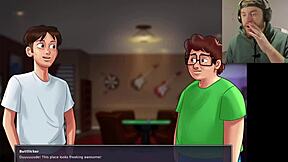 started drama with my chemistry teacher in uncensored summertime saga