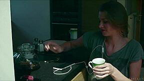 Ethelle, the busty Russian babe, poses for Metart