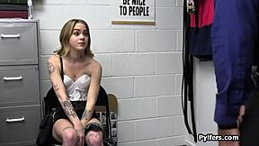 sticky fingers sage ends up in the backroom for some fun