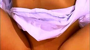 The Shy Petite Latina College Student Experienced Her First Orgasm With Her Tight Pussy During Cheating