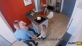 Want to rent this apartment? Show me your blowjob skills!