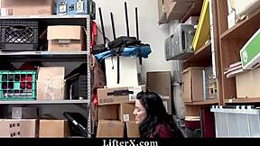 Young Teen Caught Shoplifting at Mall