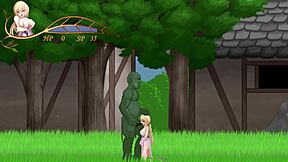 I can't believe this anime disaster with the monster cock rubbing my pussy