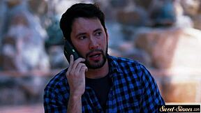 Busty Teen 18+ Rides Cock Then Gets Jizzed On