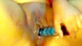 She thought about her neighbor starting her, then squirted with a toy