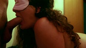 watching my cheating wife give a blowjob to my friend, cuckold style with big ass and monster cock