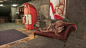 MacCready bends over in Fallout 4 for intense doggystyle and blowjob action!