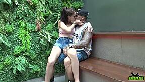 A coisa esquentou no fumódromo com Teh Angel e Jhonny Gab