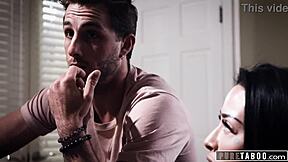 Jenna Foxx in Taboo Ebony Threesome with Horny Roommates Part 1