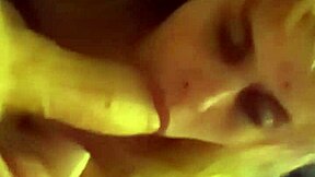 Young Dumb Girl Sucks Monster White Zilla Cock Gets Facial Swallows