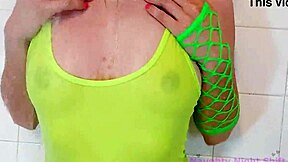 i-i mean, latina stepsister shower compilation with wet boobs and small 18+ tits