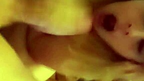 Young Dumb Girl Sucks Monster White Zilla Cock Gets Facial Swallows