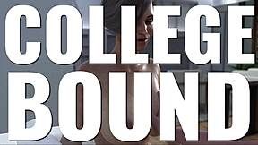 College Bound 41 - The Boss Wife Shows Off GORGEOUS VOLUPTUOUS TITS