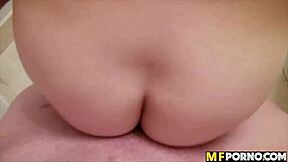 Amateur Teen 18+ With Glasses Gets Banged In POV