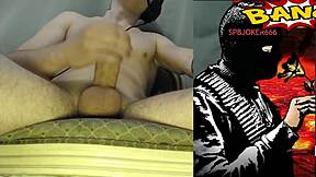 i gets huge handjob from teen on my big cock in povs