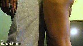 shauna sucks cock like a pro in the shop