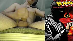 i gets huge handjob from teen on my big cock in povs