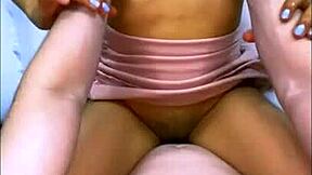 Tight Petite Teen Moans From Hard Lover's Intense Thrusts