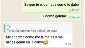 Chatting with My Ex-Boyfriend Turns into Wild Latina Teen Flashing Part 2!