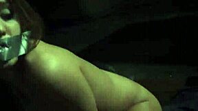 boss denies handjob in bondage, leading to smokey-eyed anal 😈